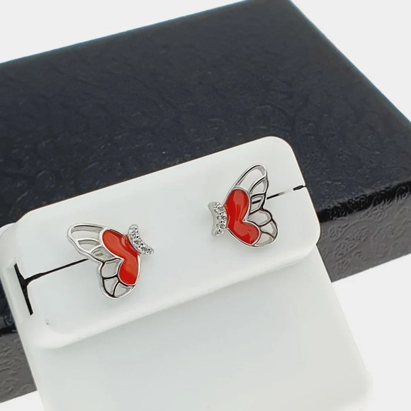 "925 sterling silver luxury CZ earrings for women/girls, Best forRJUS2222 - Picture 11 of 11